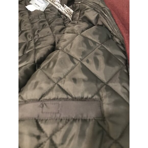 Neff Varsity Jacket Mens Large Wool Letterman Quilted Lined Classic - Picture 9 of 10